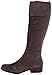 Nine West Women's Noriko Suede Riding Boot