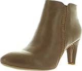 Reneeze PETRA-01 Women's Zipper Chunky Heels Pointed Toe Strap Ankle Booties