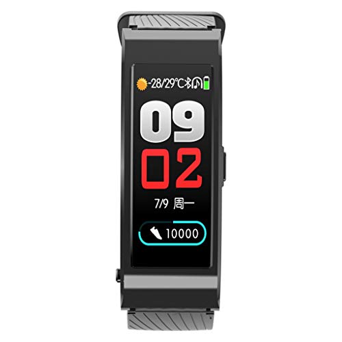 Sunward Smart Bracelet Bluetooth Phone Headset 2 in 1 Smart Bracelet Fitness Tracker with Sleep Monitor, Pedometer Watch for Kids Women and Men (Gray)