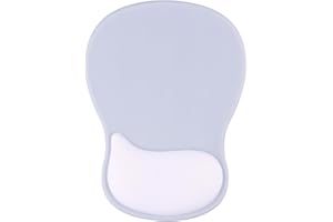 Ergonomic Mouse Mat Wrist Support Gel Mouse Pad with Anti-Slip Rubber Base Waterproof Surface Mousepad for Computer Laptop Of