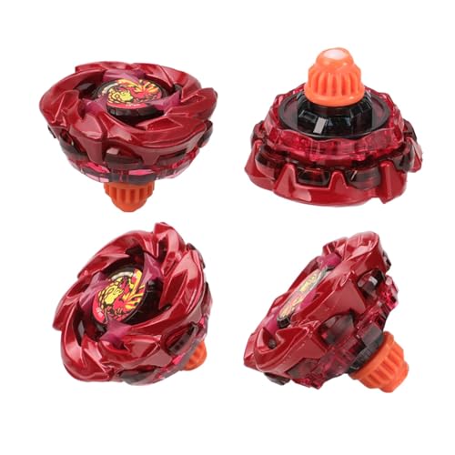 X Kreisel Battle Set, 6 Battle Spinners, 2 Launchers, Gyro Starter Pack for Boys, Toys for Kids, Birthday Toys, 6+