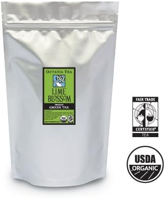 Octavia LIME BLOSSOM organic, fair trade green tea (bulk)