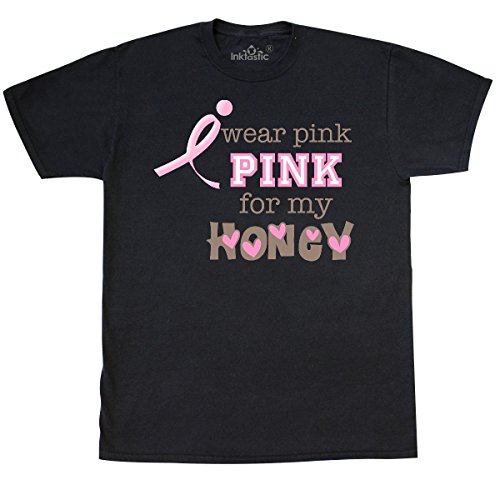 Inktastic - pink-honey t-shirt xxx-large black