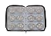 Maniology (formerly bundle monster) Nail Stamp Stamping Plate Zippered Synthetic Leather Case Plates Holder Organizer