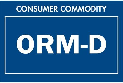 ORM-D Label, Roll of 500
