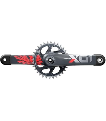 Amazon.com: SRAM XX1 Eagle 曲柄組- 175 公釐、12 速、34 T、直接安裝