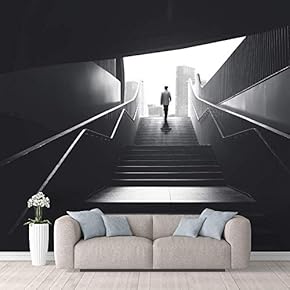 Wall Mural Impression of The Future Removable Self-Adhesive Large Wallpaper - 66x96 inches