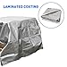 10'x14' Silver Hercules Tent Shelter Tarp Cover Waterproof Tarpaulin Plastic Tarp Protection Sheet for Contractors, Camp