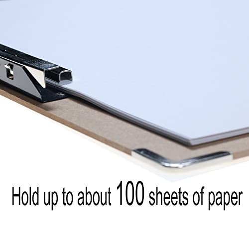 11x17 Clipboard with Hardware Corner Guard Vertical Extra Large Clipboard Hardboard with 8 Inch