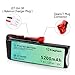 Batteriol 2S Lipo Battery, 7.4V 30C 5200mAh RC Battery with Deans-T Plug for RC Car Airplane Helicopter FPV Boat Drone