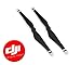 DJI 1345S Carbon Fiber Reinforced Quick-release Propellers for E800 and Inspire 1 (Black with White Strips)- OEM