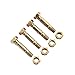 MTD Craftsman Troy-Bilt Shear Bolts OEM-710-0890 Fits Two-Stage Snow Thrower Models (2004 & Prior) Includes Hex Nuts, 1 Pack