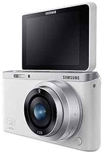 Samsung NX Mini 20.5MP CMOS Smart WiFi & NFC Mirrorless Digital Camera with 9mm Lens and 3