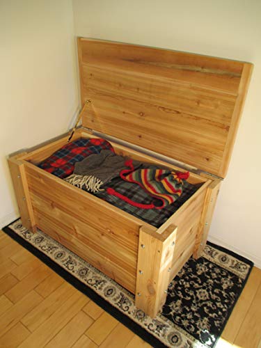 Premium Quality Indoors/Outdoors Cedar Storage Bench