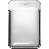 CASETiFY Snappy Pillow Wallet [Campatible with Magsafe] - Silver