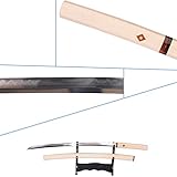 Lyuesword Hand Forged Functional Shirasaya Katana