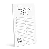 Bliss Collections Grocery List Pad for