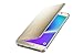 Samsung Galaxy Note 5 Case S-View Clear Flip Cover Folio- Gold