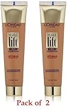 Loreal Paris Visible Natural Begie Lift Blur Foundation Makeup -- 2 per case.