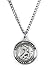 Sterling Silver Saint Michael Protect Me Military Medal, 3/4 Inch (US Air Force)