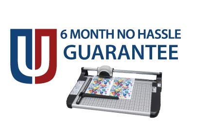 United RT37S 38" Rotary Paper Trimmer with Stand and Fabric Catch Tray, 10 Sheet Capacity, Crafts and Office