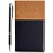 2020 Weekly Pocket Calendar Organizer | Business Polished Chrome Trim Pen & a Notepad Included | 12 Months Week-in-View Planner, Weekly Quotes | All in a Gold Gift Box Set.