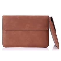 MoKo 13.3-Inch Sleeve Bag, PU Leather Protective Laptop Notebook Case Cover for Apple MacBook Air 13.3