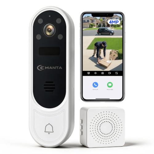 CEMANTA 2.5K Video Doorbell