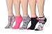 Tipi Toe Women's 20 Pairs Colorful Patterned Low Cut/No Show Socks WL08-AB…