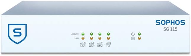 Sophos SG 115 rev.2 TotalProtect 1 YR Bundle UTM Appliance and FullGuard License 1 Year