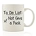 To Do List - Not Give a Fck Funny Coffee Mug 11 oz