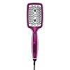 INFINITIPRO-BY-CONAIR-Diamond-Infused-Ceramic-Smoothing-Hot-BrushStraightening-Brush-Pink INFINITIPRO BY CONAIR Diamond-Infused Ceramic Smoothing Hot Brush/Straightening Brush; Pink