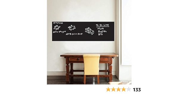 Walplus - Pizarra adhesiva de vinilo (45 x 200 cm) : Amazon ...