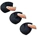 Eye Sleep Mask - Eye Cover For Sleeping 3D Comfy Memory Foam Travel Mask Mens Womens Health Sleep Patch Camping Eye Shades Blindfold Satin Silky Lightweight Black Night Mask