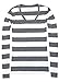 Tommy Hilfiger Women V-neck Long Sleeve Stripe T-shirt