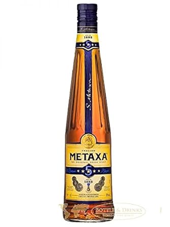 Metaxa 5* Sterne Weinbrand Brandy 1 Liter
