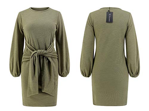 image for R.Vivimos Women's Autumn Winter Cotton Long Sleeves Elegant Knitted Bo