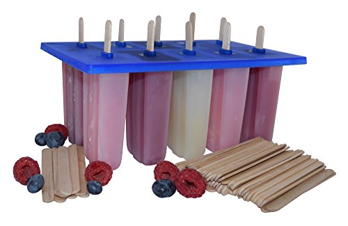 Frozen Popsicle Maker WITH 74 Ice Pop Sticks