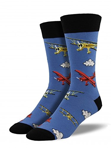 Socksmith Mens' Novelty Crew Socks 