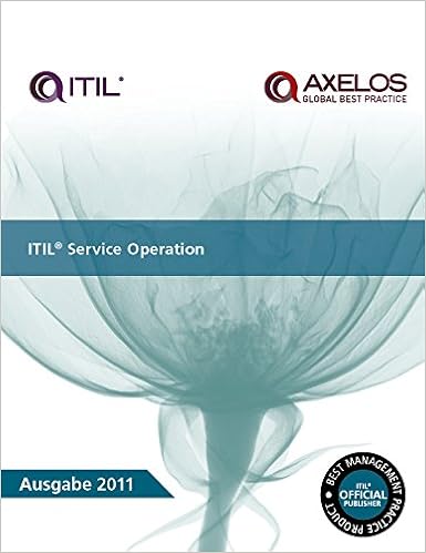 Itil Service Operation German Translation Office Of Government
