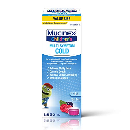 Mucinex Cough Suppresent Chest Congestion and Stuffy Nose Relief