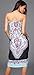 Shawhuaa Womens Sexy Vintage Strapless Summer Sun Dress Beachwear X-Large Black