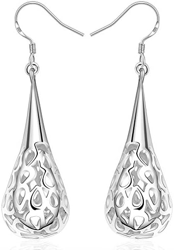 Yiye Women Cute Fashion Earrings Water Bottle Silver Plated