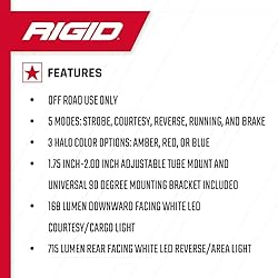 RIGID INDUSTRIES - Chase Rear Facing LED