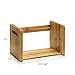 Furinno Bamboo Extension Book Rack, Natural