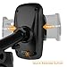 Vantrue Car Mount Phone Holder with telescoping Long Arm Quick Release Button for iPhone 8/8Plus/7Plus/7/6S Plus/6Plus/6S/6/5S, Galaxy S8/S7Edge/S7/S6/S6Edge, Note8/5/4, Google Pixel XL Nexus 6 6P 5X