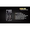 Fenix-ARE-X2-battery-charger-two-Fenix-ARB-L18-2300-18650-batteries-with-EdisonBright-Battery-carry-case-bundle