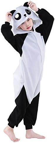 Cute Kigurumi Animal Kid Panda Onesie Pajamas for Teen Boy &amp; Girl Costume Cosplay Outfit 125#