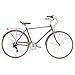 sixthreezero Ride in the Park Men’s 7-Speed City Road Bicycle, Grey, 18″ Frame/700x32c Wheels (Renewed)thumb 1