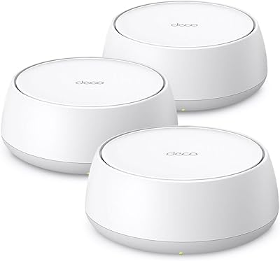 TP-Link Deco BE3600 Wi-Fi 7 Mesh-WLAN (3er Pack), 3,6 Gbps WLAN Dual-Band Router und Repeater, 2 × Gigabit-Port pro Einheit, MLO, WPA3, VPN, Kindersicherung, empfohlen für Häuser mit 4-5 Schlafzimmern
